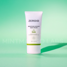 [제로이드] 모이스처 리페어 선크림 SPF50+/PA++++ 50ml, 1개