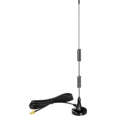 빙푸 듀얼 밴드 VHF UHF 136174MHz 400470MHz 햄 라디오 자기 베이스 안테나 휴대용 양방향 SMA 여성 켄우드 우순 바오펑 BFF8HP UV5R UV82 B, SMA Female Antenna / 1.8 inch