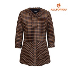 [올포유] 여성 체크 블라우스 ALBLK5456-915