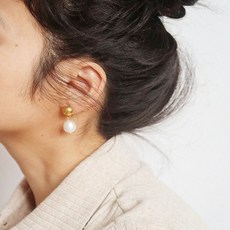 못난이담수귀걸이