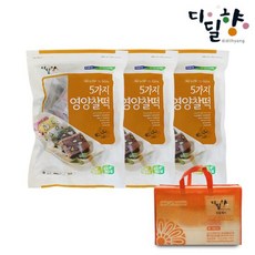 디딜향 5가지맛 영양찰떡 선물세트 총60개입, 단품