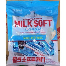 NO BRAND 노브랜드 밀크 소프트 캔디 250g, 1개