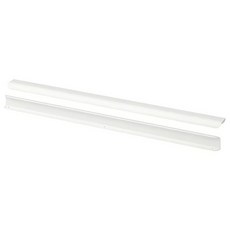 이케아 빌스브로 손잡이2P 화이트 72cm 알루미늄, 1개
