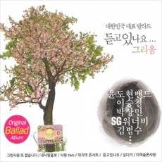 미개봉CD) 듣고 있나요 그리움 (대한민국 대표 발라드) - 윤도현밴드/이승철/SG워너비/김범수 (2CD) - 김범수lp