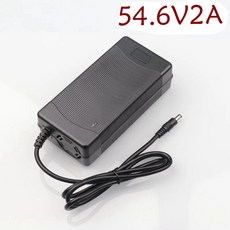 퀄컴 54.6V 2A 리튬 이온 배터리 충전기 DCSocket/커넥터 13S 팬, 03 UK, 1개