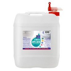 [인블리스] 일반드럼 겸용 베이킹소다 대용량 세탁세제 블루 18.5L + 말통밸브, 상세 설명 참조