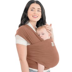 KeaBabies 베이비랩 캐리어 아기띠, 테라코타