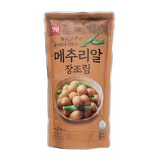 정원 메추리알 장조림, 500g, 10개