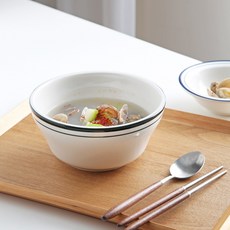 시라쿠스 뉴욕 킹스인 빈티지 레트로 면기 18cm, 콜라브라운, 1개