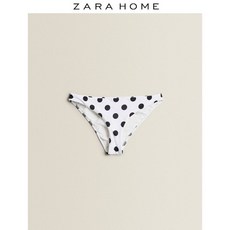 ZARA 자라 홈 여성 홈웨어 폴카 도트 3 점 비키니 인 여성용 수영복 하의 41468610250