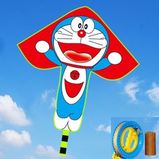 [해외 직송]뉴타임즈 연날리기 연아 성인연 캐릭터 고양이 연날리기 XZ27 A22, 01 1.4M+300M선 1세트