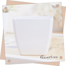 프리미엄 조화 화분 화병 꽃병 216종 화분 소형 플트 B, B18.아크릴체이나화분 9x9cm