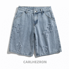 남자게스청반바지