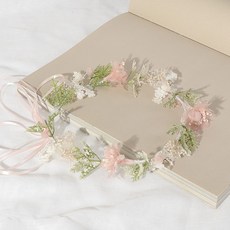 핑크화관스몰웨딩화관셀프웨딩셀프웨딩스냅웨딩스냅스냅촬영아이돌화관팬싸화관촬영소품연극소품재롱잔치, 00핑크