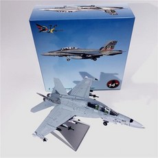 Wltk 캐나다 공군 mcdonnell douglas f/A-18F 슈퍼 호넷 스트라이크 파이터 1/100 다이 캐스트 모델, 한개옵션0