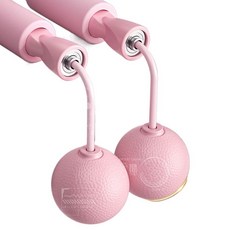 CuteQueen 귀여운여왕 줄넘기 다이어트 전문 실내 중량 줄넘기 성인 지방 연소 무선 줄넘기 중고등학교 전용 줄넘기, 소녀 파우더, [95% 체중 감소 사람들 선택] 무선 무게 공