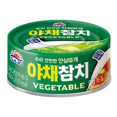 사조해표 안심따개 야채참치, 100g, 24개