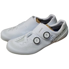 Shimano RC903 碳纖維一級公路競賽車鞋 (寬楦/2025款), 白色, 278mm