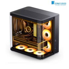 존스보 JONSBO TK-2 PC케이스 (Black), 1개