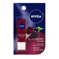 Nivea Lip Care Blackberry 니베아 블랙베리 립케어 0.17oz(4.5g) 6팩