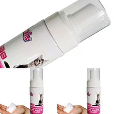 1개배송 고양이 거품샴푸 150ML 푸르메리아향 고양이목욕샴푸 고양이천연샴푸 애완용샴푸