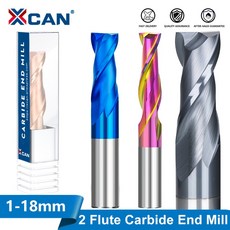 밀링머신 XCAN-밀링 커터 2 플루트 라우터 비트 1-12mm 텅스텐 카바이드 엔드밀 HRC 45 CNC 기계 밀링 공구 비트, 114.12xD12x60x150L - TiCN Coat