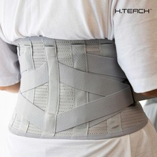 혁선생 바로새움 의료용 허리보호대 허리복대 Lumbar H-01, XL (Gray)