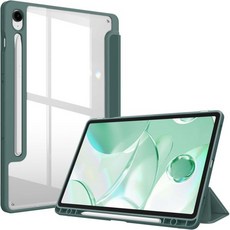 [관부가세포함] 삼성 갤럭시 탭 S9 FE 5G 10.9인치/갤럭시 11인치 2023용 Fintie 하이브리, Midnight Green, Midnight Green