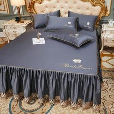 공단레이스침대스커트