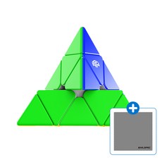 간큐브 GAN Pyraminx M Standard CUBE 피라밍크스 자석 큐브 - 하베브릭스큐브