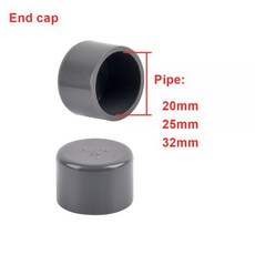 콤비락 파이프 스텐 모듈 앵글 컨넥터 내경 20/25/32mm 3 방향/4 방향 차원 Pvc 커넥터 급수 파이프 피팅, [03] I.D 32mm, [08] H, 1개