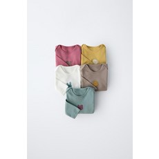 자라 키즈 ZARA KIDS 작은 동물들 바디수트 5장 세트316336