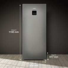 Haier 하이얼 AQUA 23년형 신모델 1등급 ARK133MNM 미니 스탠드형 김치냉장고 120L