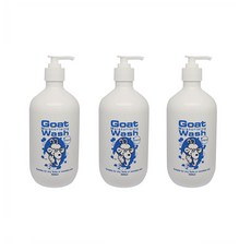 Goat Milk Wash Original 산양유 고트 밀크 모이스처 보습 오리지날 바디 워시 500ml 3개