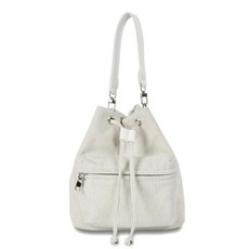 코듀로이 버킷백 24x25x14cm 가방코디 크로스백 면가방 토드백 쇼핑백 크로스가방, 블랙