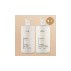 [1+1] 라이프넷 1000ml 퍼퓸 헤어 케어 2종 세트 (샴푸+트리트먼트) 헤어케어 163046, 트리트먼트_일랑일랑, 샴푸_플로럴 머스크, 1개