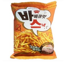 푸드킹 바베큐 맛 스낵 과자 100g, 10개