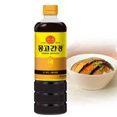 몽고식품 몽고 조선간장 국간장, 3개, 900ml