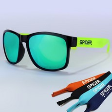  스파이더몬스터 낚시편광선글라스 자전거고글 등산선글라스, C549 에메랄드 편광 