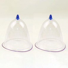 여성용 유방 마사지 진공 컵 세트 13 5cm 여성 부항 2, 2 PCS, 2개