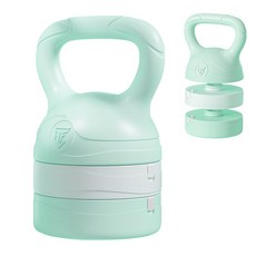 모아클래스 올인원 무게조절 케틀벨 ~18kg 화이트(최대9kg까지) 1개 상품 이미지