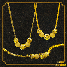 순금목걸이팔찌세트5돈