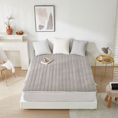 크림온수매트커버