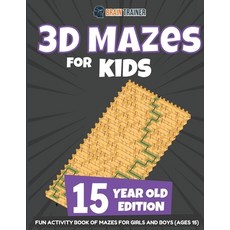3D Mazes For Adults - Puzzle Activity Book of Hard Mazes for Adults Paperback, Brain Trainer