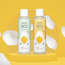 [미친스킨] 모공쫀쫀 에그스킨 150ml+에그로션 150ml, 1개