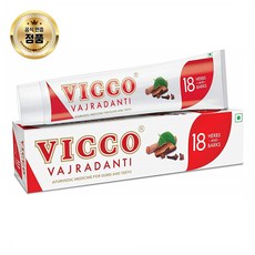 Vicco VICCO 바즈라판티 투스페이스트 100 그램 (3 팩) X 2세트, 1개