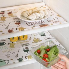 주방서랍 매트 수납정리 위생 오염방지 주방 깔끔 식기, 깔끄미서랍매트-랜덤