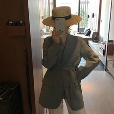 봄신상 자켓 여성 솔리드 재킷 블레이저 아우터 J37