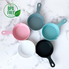손잡이 앞접시 캠핑접시 유튜버 먹방 필수템, YGS 원형앞접시 1p_화이트, 1개