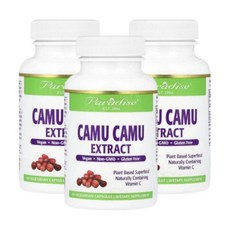 Paradise CamuCamu 카무카무추출물 60캡슐 3개 비타민씨 C, 60정